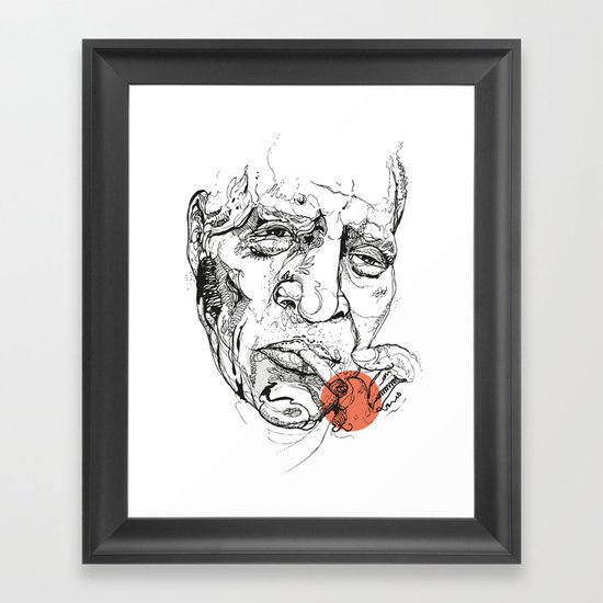 Howlin' Wolf - Get your Howl! Framed Art Print