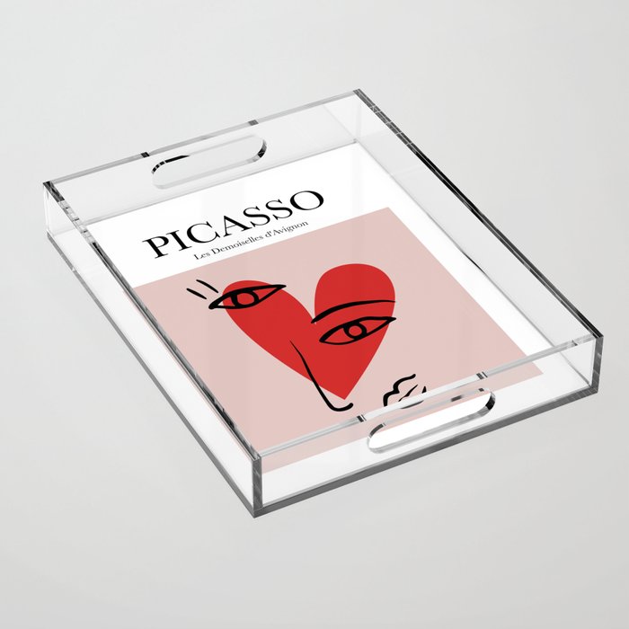 Picasso - Les Demoiselles d'Avignon Acrylic Tray