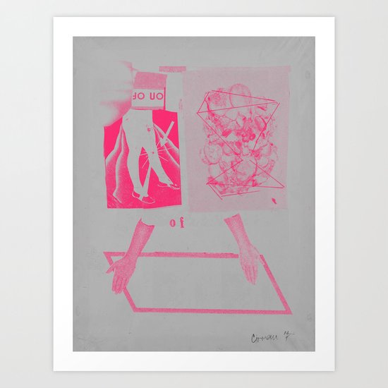 thehere7 Art Print