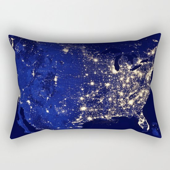 America Rectangular Pillow