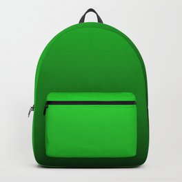 Halloween Monster Green and Black Deadly Ombre Nightshade Backpack