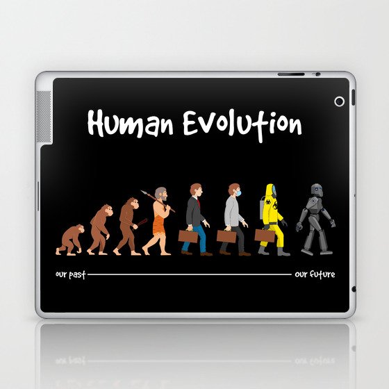 Evolution - our future Laptop & iPad Skin