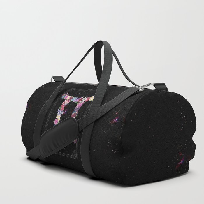 Floral Zodiac Sign: Gemini Duffle Bag