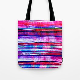 neon pink lines Tote Bag