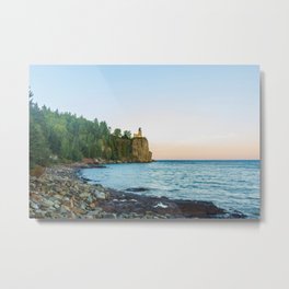 Split Rock Lighthouse | Sunset and Nature Photography in Minnesota Metal Print