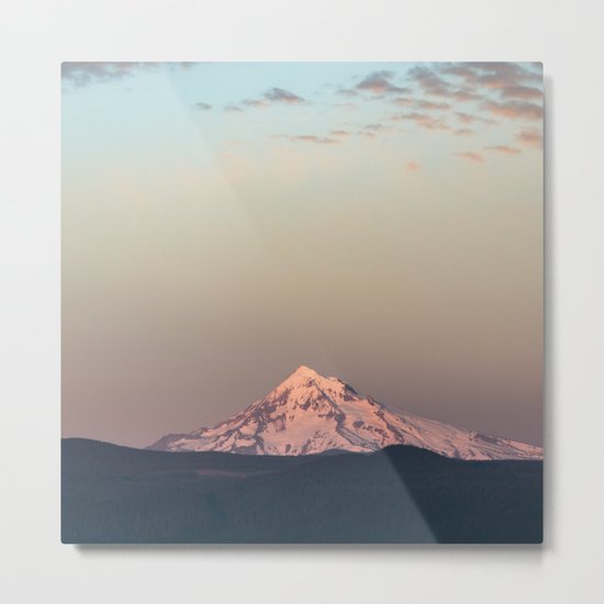 Mountain Sunset Metal Print