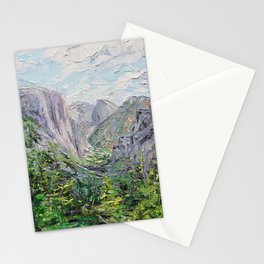 Inspiration Point, Yosemite Stationery Card