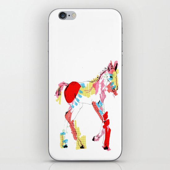 Baby horse colour iPhone & iPod Skin