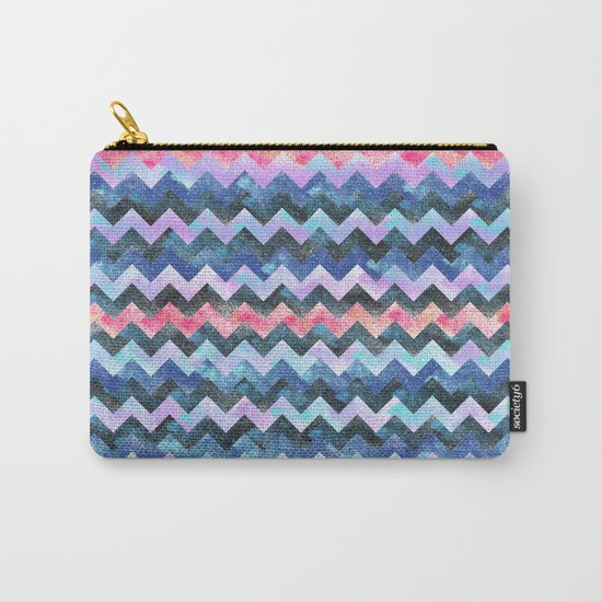 Zig Zag Chevron Carry-All Pouch
