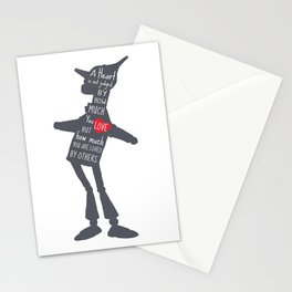 Tin Man - Love Quote Stationery Card