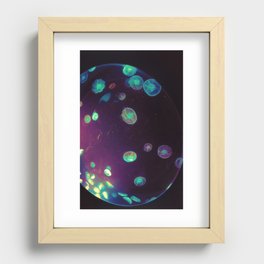 Jellyfish iPhone case Recessed Framed Print
