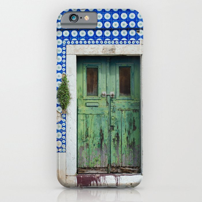 DOOR, LISBON, PORTUGAL iPhone Case