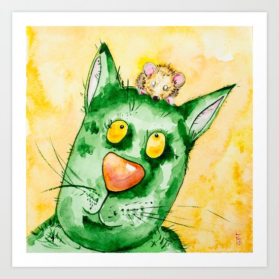 Friends Art Print