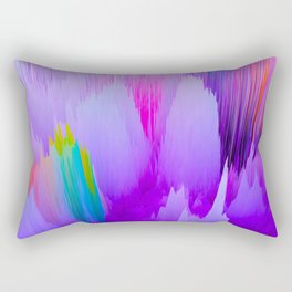 psychedelic rainbow gradient 0816 Rectangular Pillow