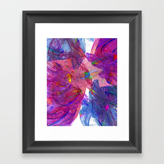 Smoke Screen Framed Art Print