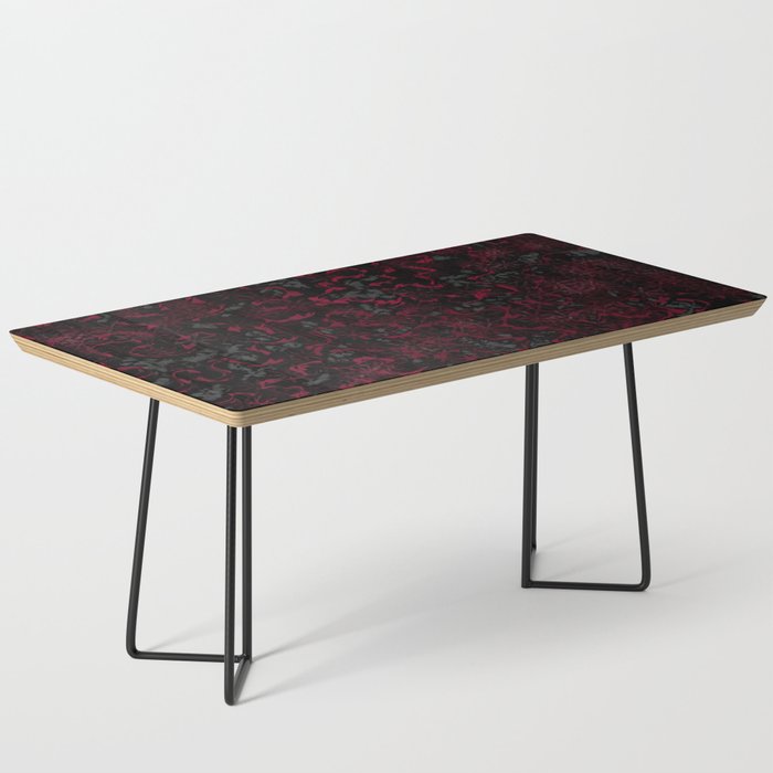 Abstract Floral Coffee Table