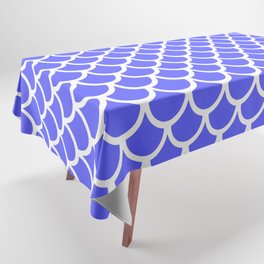 Scales (White & Azure Pattern) Tablecloth