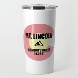 Mt. Lincoln Colorado Travel Mug