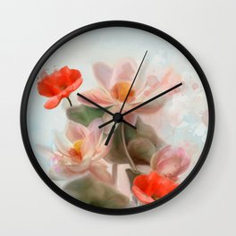special flowers orb whole is a heaveng Wall Clock