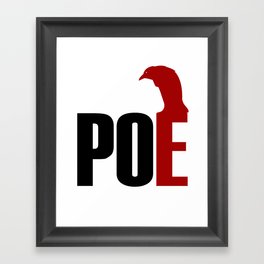 Poe Framed Art Print