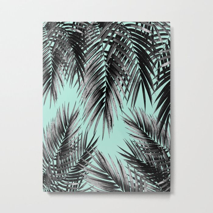 Palm Leaf Jungle Vibes #2 #tropical #decor #art #society6 Metal Print