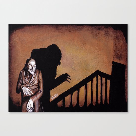 Nosferatu - A Symphony of HORROR! Canvas Print
