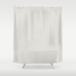 Foam Off-white Solid Color Accent Shade / Hue Matches Sherwin Williams Reserved White SW 7056 Shower Curtain