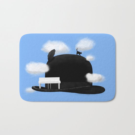Gnossienne n°3 Bath Mat
