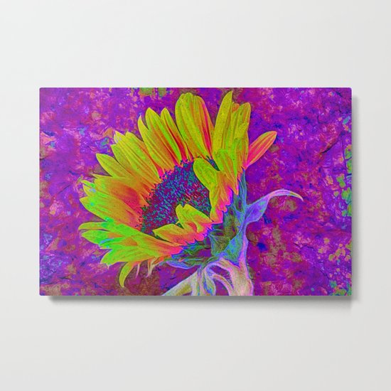 Sunflower Summer Metal Print