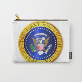 Presedent Seal Depiction Carry-All Pouch