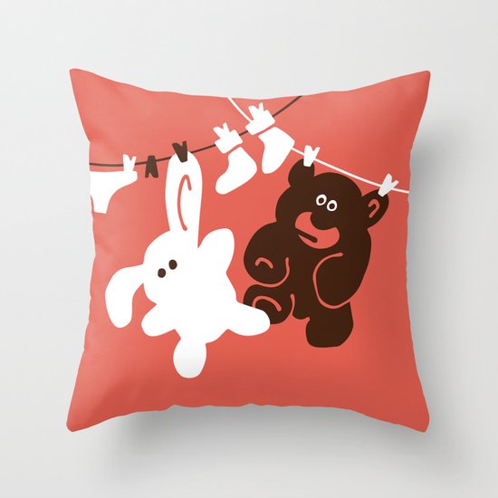 The Day We Met Throw Pillow