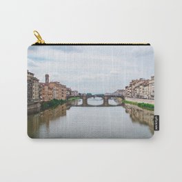 Ponte Vecchio Bridge in Florence Italy | Architecture City Travel Photography Carry-All Pouch | Europe, Firenze, Colorful Buildings, Travel, Architecture, Color, Florence, Architecture Photo, Ponte Vecchio, Landmarks 