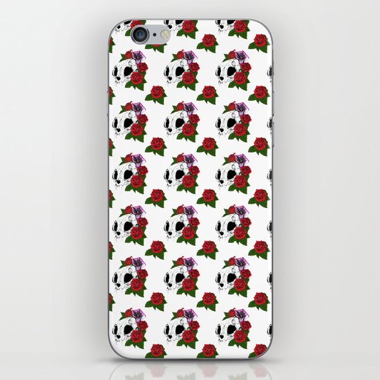 Kitty Skull iPhone & iPod Skin