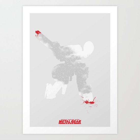 Metal Gear Solid - If you understand this .. it hurts Art Print
