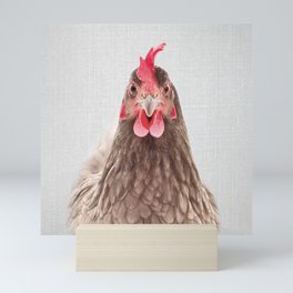 Chicken - Colorful Mini Art Print