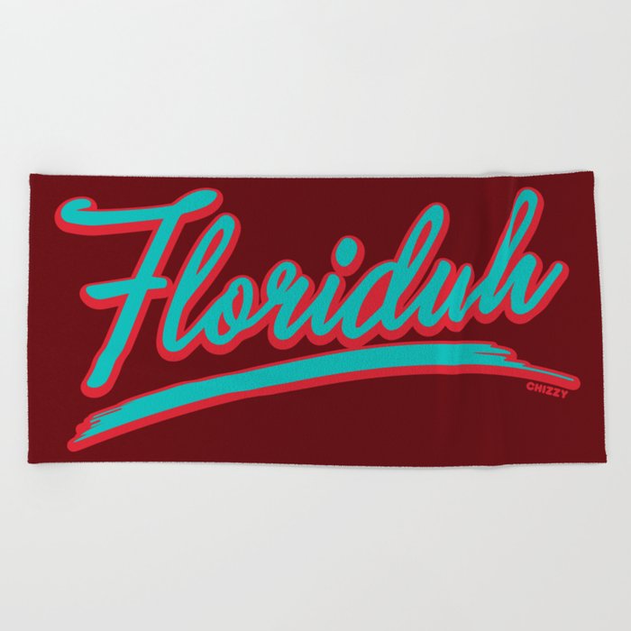 FLORIDUH 3 Beach Towel
