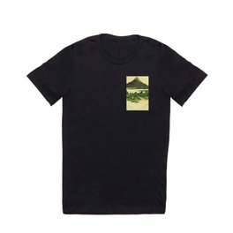Izanawa Crossing T Shirt | Japan, Landscape, Vintage, Forest, Oriental, Japanese, Asian, Hills, Oil, Mountain 