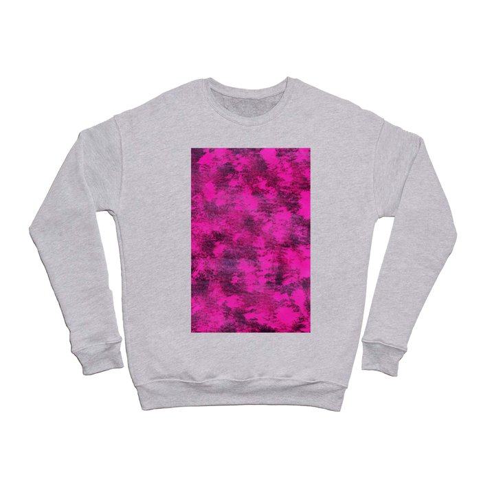 Pink-black abstract background with soft watercolor texture.  Modern art - impressionism. Design for fabric, textiles, print, wallpaper, baby room, packaging, paper. Crewneck Sweatshirt