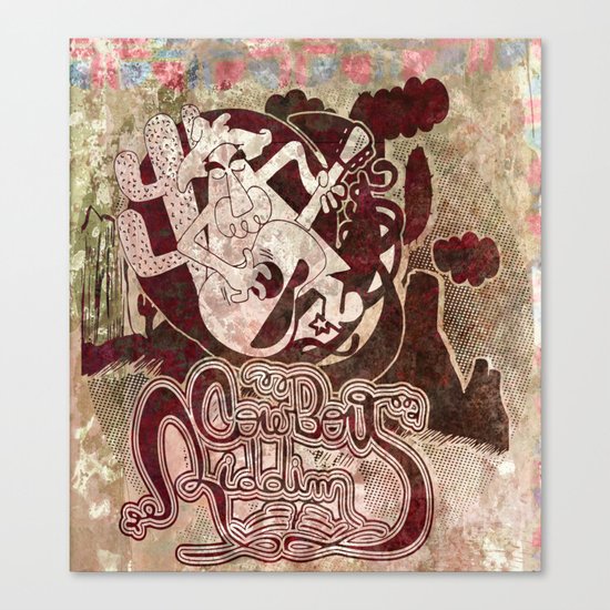 cowboy riddim Canvas Print
