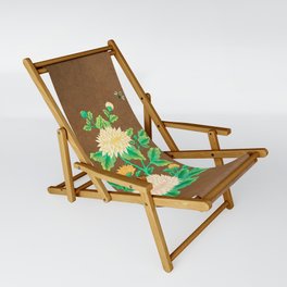 Minhwa: Chrysanthemum and Bumblebee B Type Sling Chair