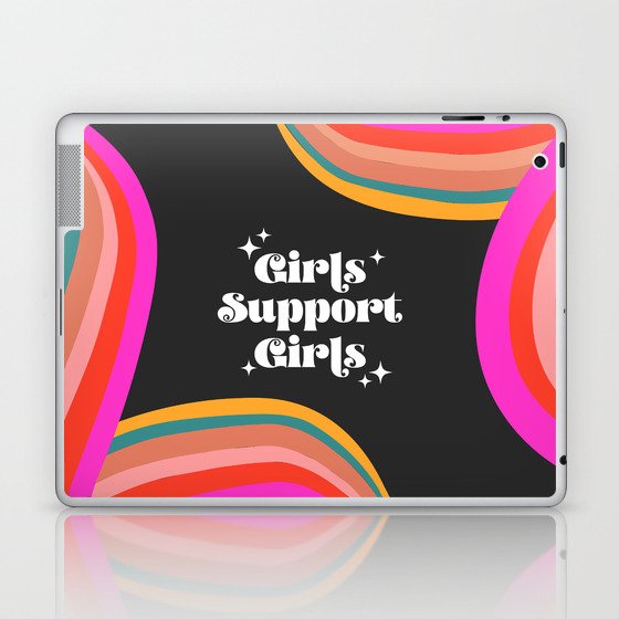 Girls Support Girls Laptop & iPad Skin