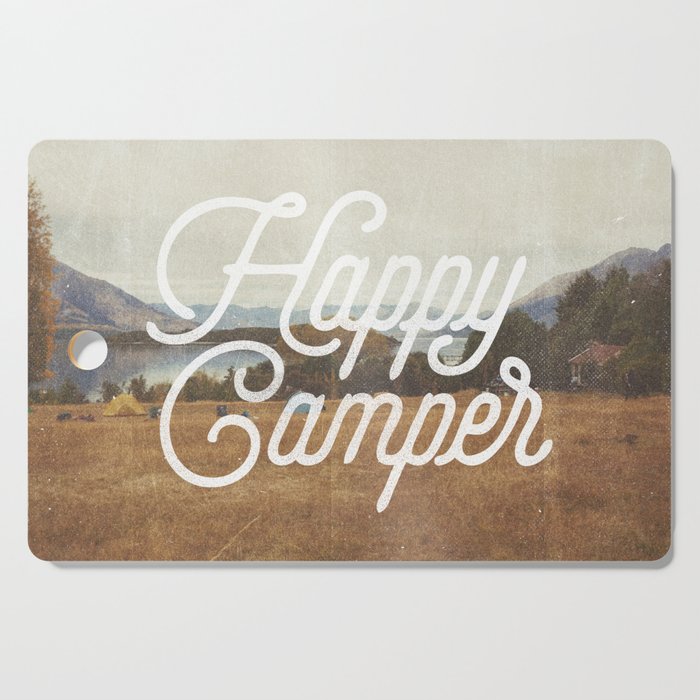 Happy Camper 2 - R-Pod Edition Cutting Board by Kate Thrower Design