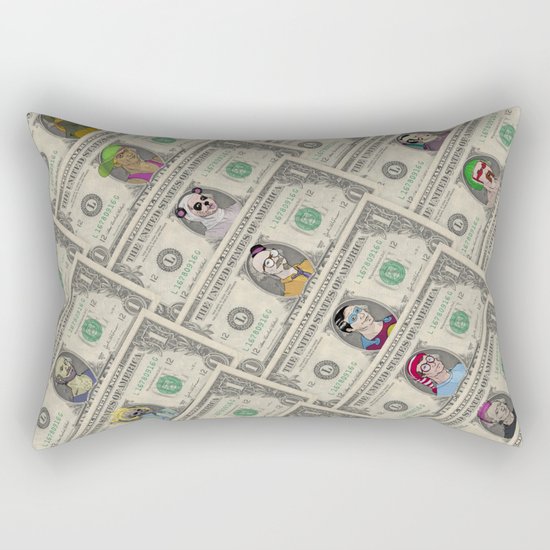 Money Rectangular Pillow