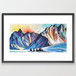 Wolfpack Framed Art Print
