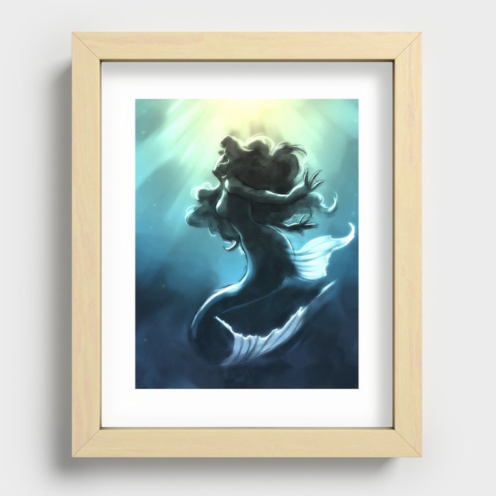 Underwater Recessed Framed Print