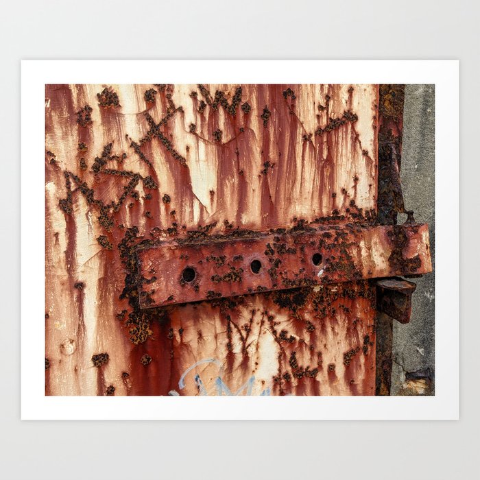 Rust 7 Art Print