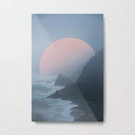 New Zealand Coast II Metal Print