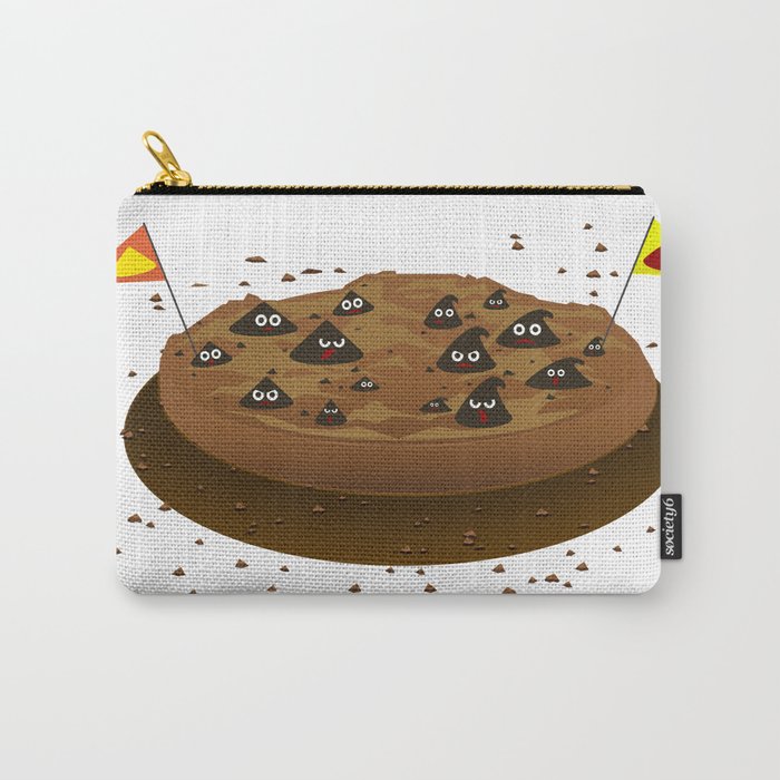 Chocolate Chips War Zone Carry-All Pouch