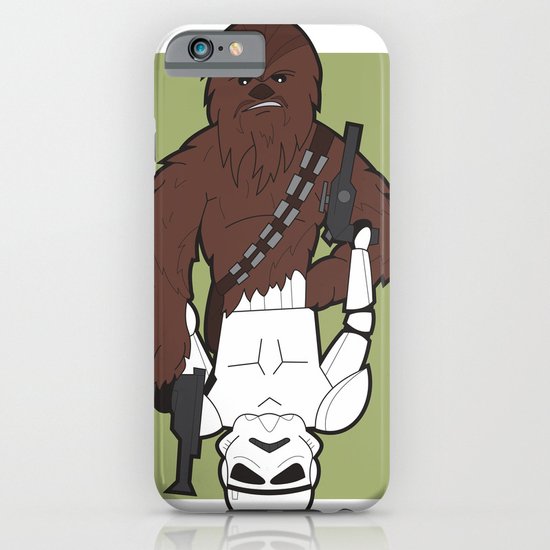 Chewbacca and Stormtrooper iPhone & iPod Case