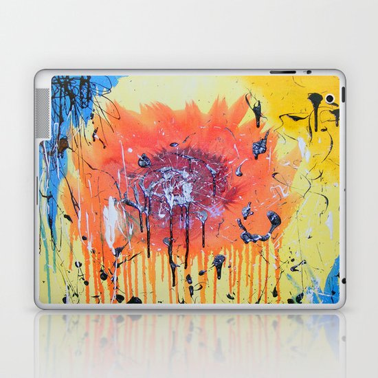 Bleeding poppy Laptop & iPad Skin